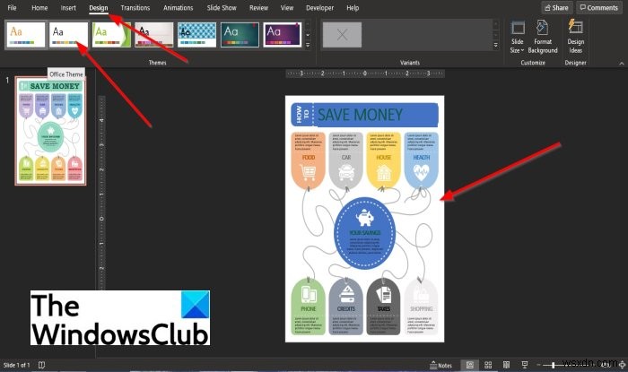 How to insert Infographics in PowerPoint?