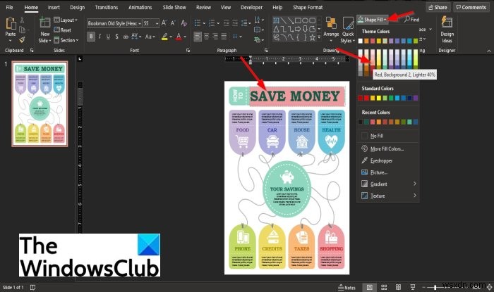 How to insert Infographics in PowerPoint?