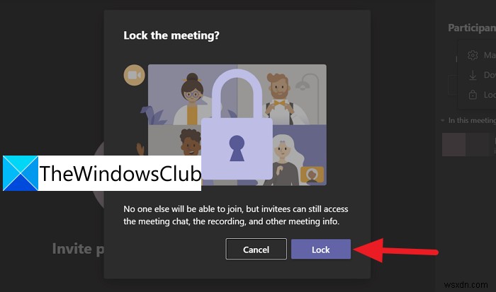 How to Lock Meetings in Microsoft Teams