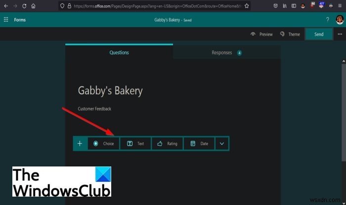 How to add Questions to your Form in Microsoft Forms
