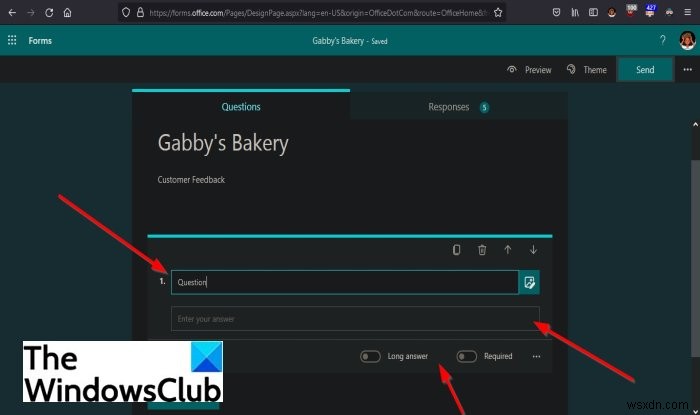 How to add Questions to your Form in Microsoft Forms