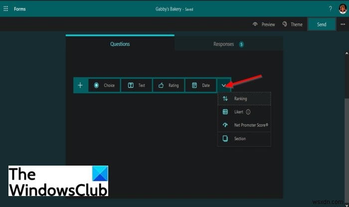 How to add Questions to your Form in Microsoft Forms