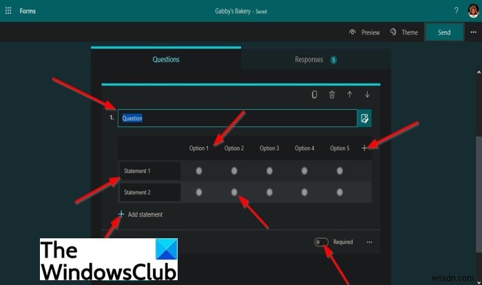 How to add Questions to your Form in Microsoft Forms
