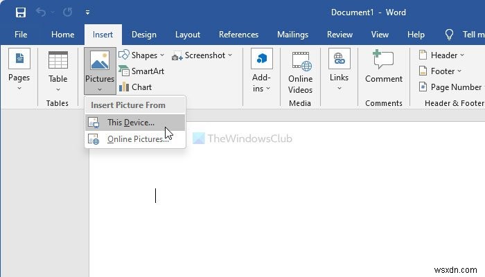 How to use Word Picture Editing Tools to edit images