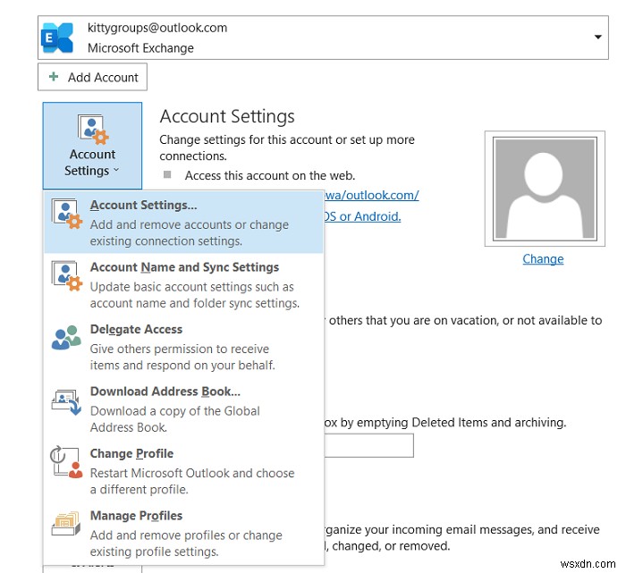 The attempted operation failed – Outlook Attachment error