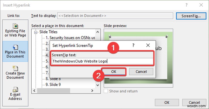 How to create a Mouseover Text Effect in Microsoft PowerPoint