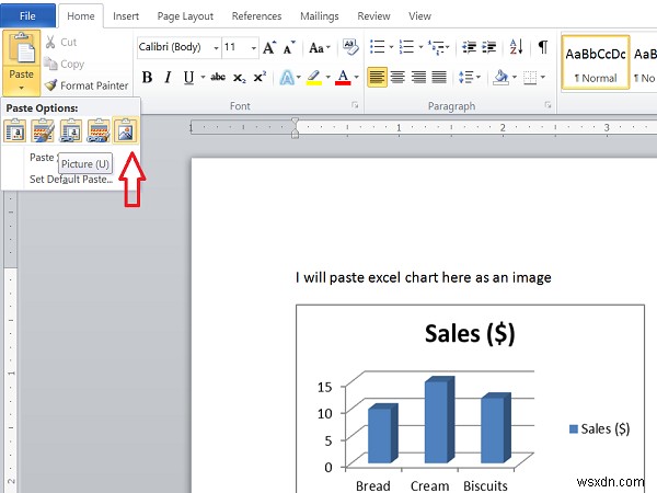 How to easily export Excel Charts as Images