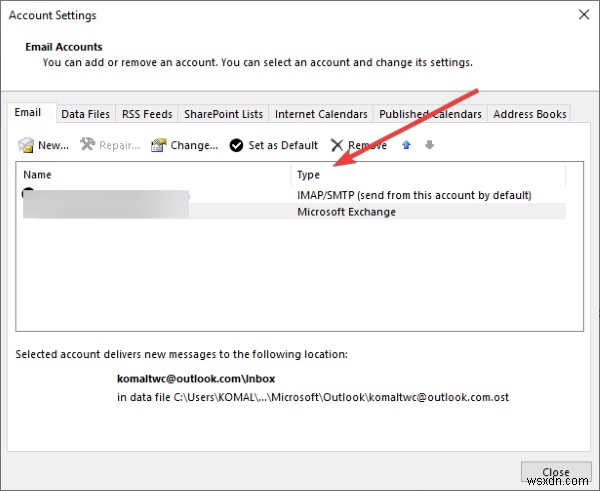 Autocomplete not working correctly in Outlook