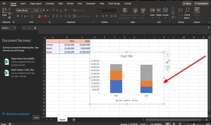 How to switch Rows and Columns in an Excel Chart