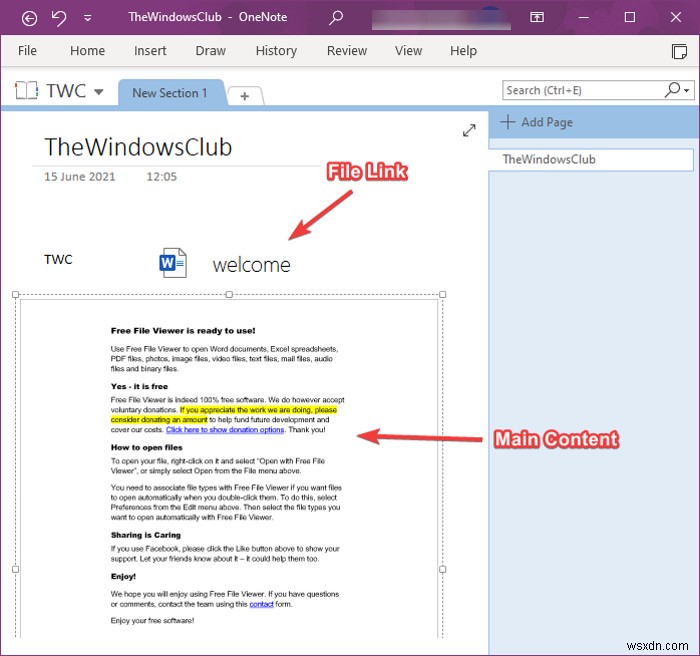 How to Insert a Word Document into OneNote notes