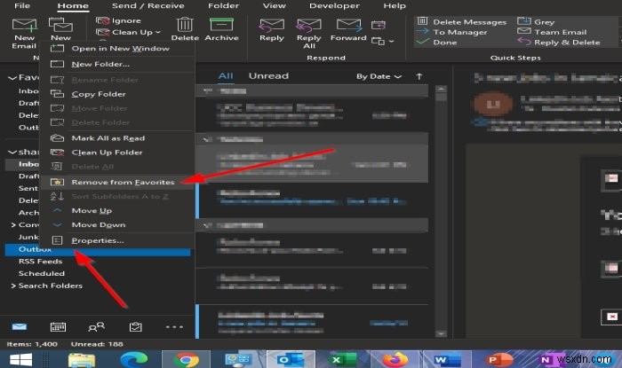 How to customize the Navigation Pane in Outlook