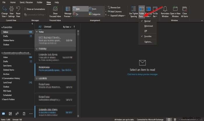 How to customize the Navigation Pane in Outlook