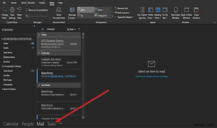 How to customize the Navigation Pane in Outlook