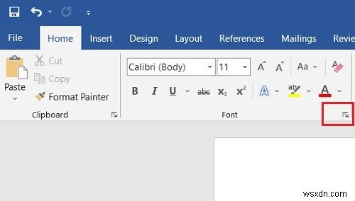 How to do Small Caps in Microsoft Word