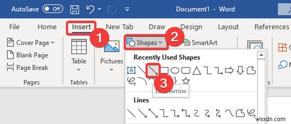 How to create a Fishbone Diagram in Microsoft Word