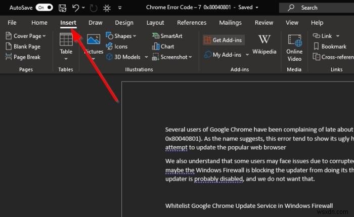 How to insert dashed or dotted lines in Microsoft Word