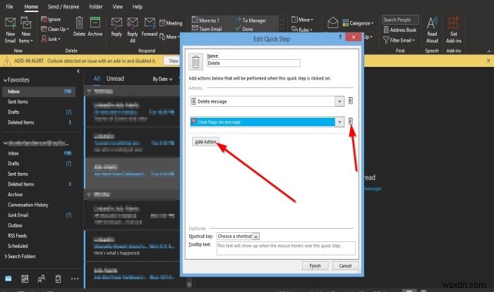 How to Create, Edit, and Delete Quick Steps in Outlook