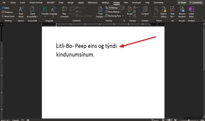 How to translate text into a different language in Microsoft Office