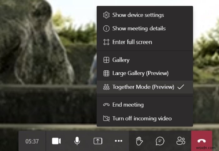 How to use Personal Features in Microsoft Teams