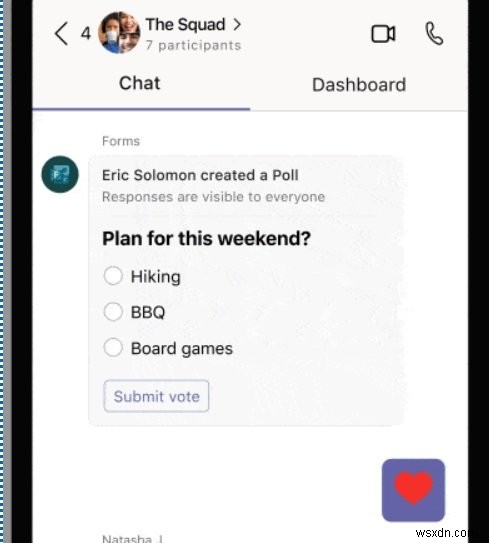 How to use Personal Features in Microsoft Teams