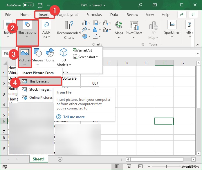 How to create a Word Cloud in Microsoft Excel
