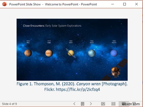 How to put References or cite Sources in PowerPoint