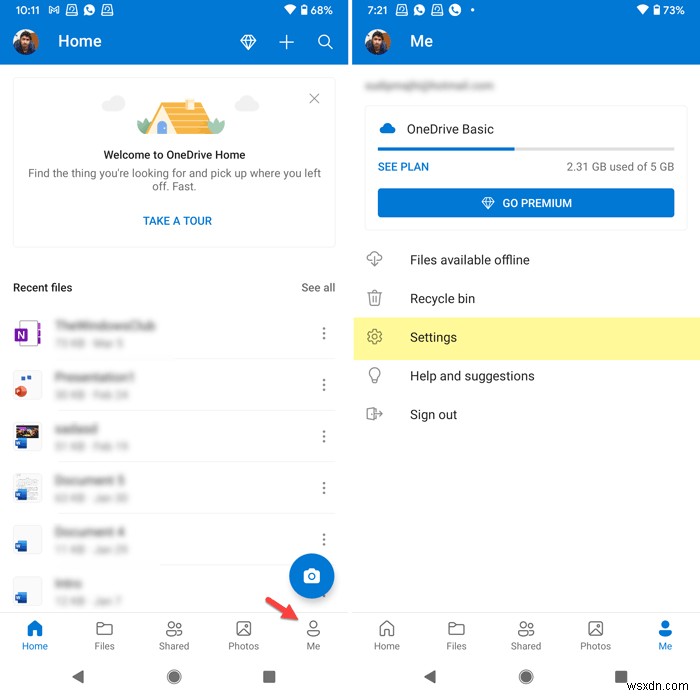 How to disable OneDrive On this day notifications on Android and iOS