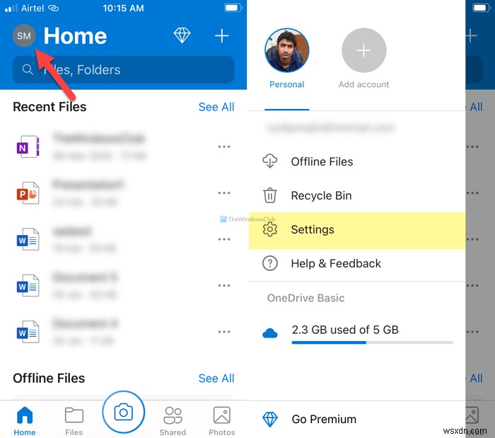 How to disable OneDrive On this day notifications on Android and iOS