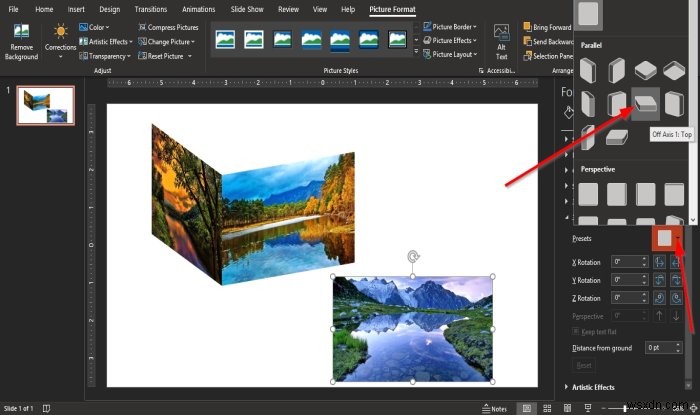 How to create a 3D Picture Cube in PowerPoint