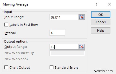 How to calculate Simple, Weighted, and Exponential Moving Averages in Excel