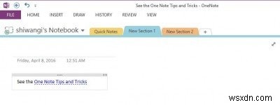 OneNote Productivity Tips to help you get the best out of it
