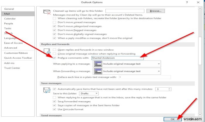 How to manage Replies and Forwards in Outlook