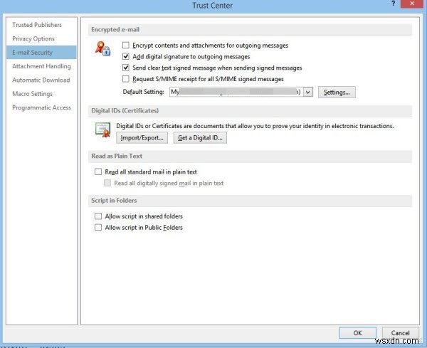 How to add a Digital Signature to Outlook