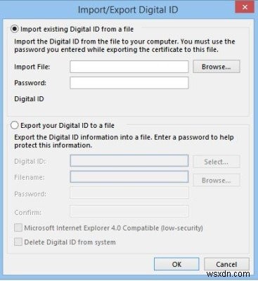 How to add a Digital Signature to Outlook