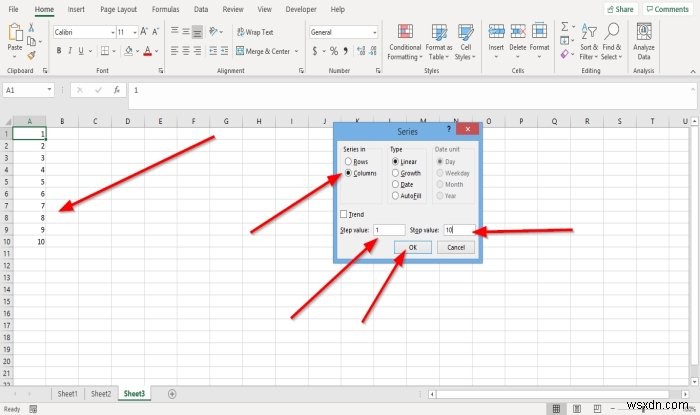 How to enable and use AutoFill in Microsoft Excel