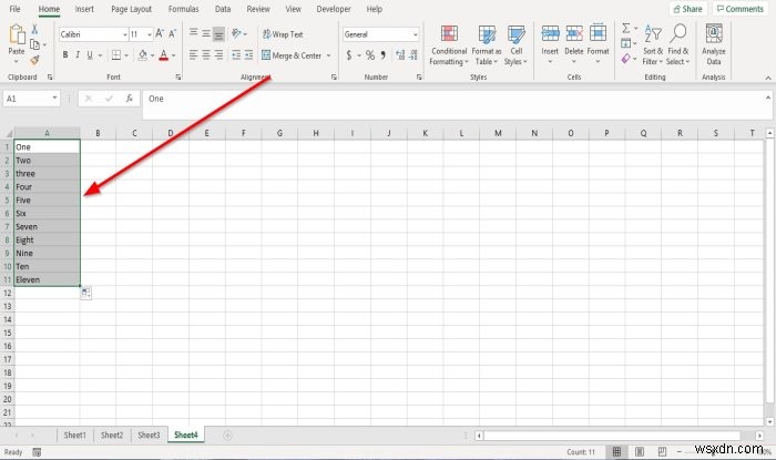 How to enable and use AutoFill in Microsoft Excel