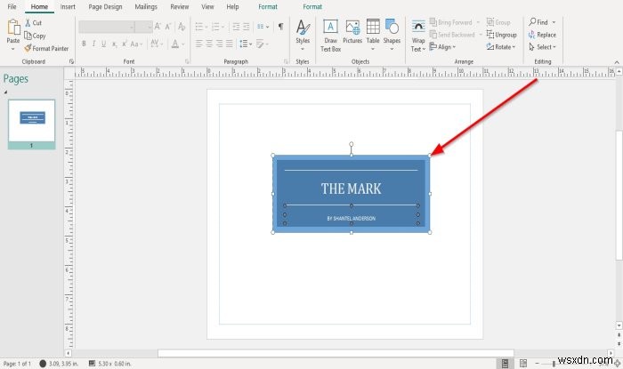 How to use the Building Blocks features in Microsoft Publisher