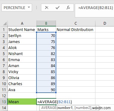 How to make a Bell Curve in Microsoft Excel