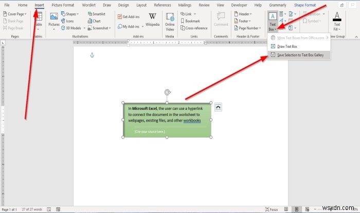 How to Add, Copy, Remove, Apply and Manipulate Text Boxes in Microsoft Word