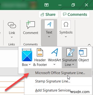 How to add or remove a Digital Signature in Microsoft Excel
