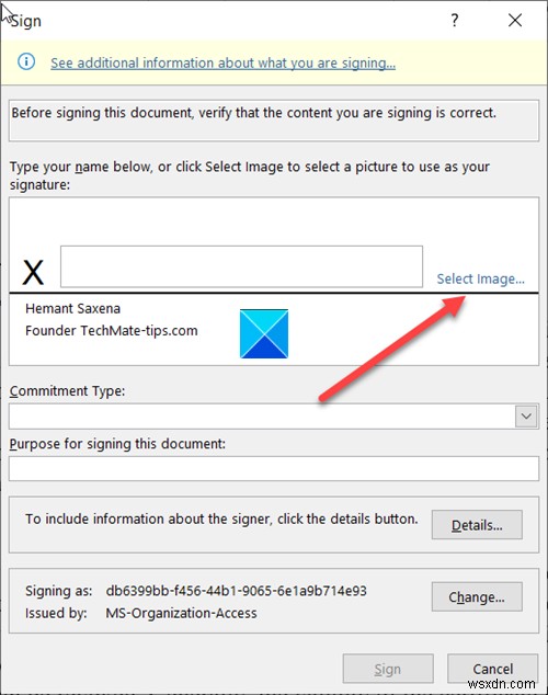 How to add or remove a Digital Signature in Microsoft Excel