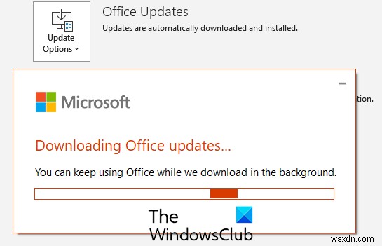 How to update Microsoft Office manually in Windows 11/10