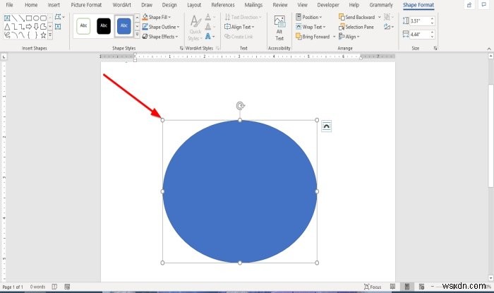 How to insert a Picture into a Shape in Microsoft Word