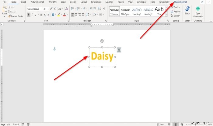 How to add Text Effects to WordArt in Microsoft Office