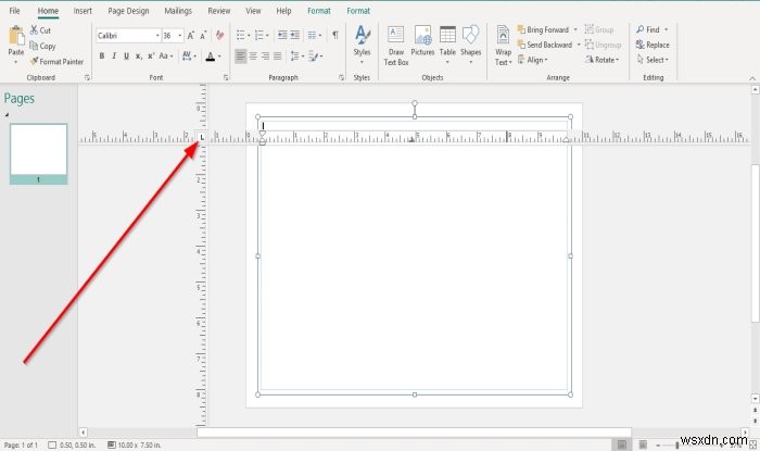 How to Show or Hide, and Use the Ruler Bar in Microsoft Publisher