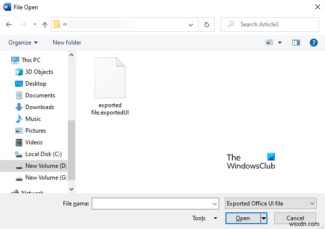 How to Export and Import Office Ribbon Menu Settings