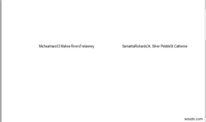 How to create Labels in Microsoft Access