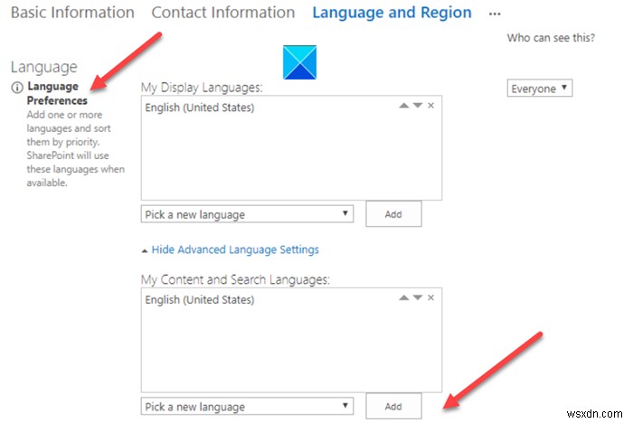 SharePoint search not returning results from another language