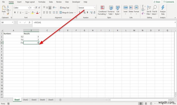 How to use INT and LCM Functions in Microsoft Excel