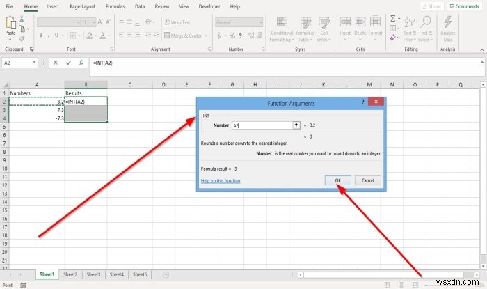 How to use INT and LCM Functions in Microsoft Excel